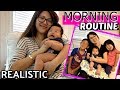MY REALISTIC MORNING ROUTINE WITH A NEW BORN & 2 TODDLERS | CHARIS❤️