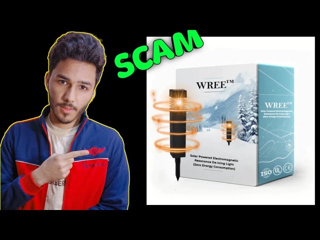 Wree Solar Powered Deicer Scam Explained 