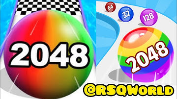 Ball Run 2048 game level 901 to 920 gameplay 