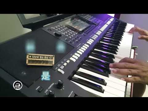 沉默是金 《粤语》～ 电子琴经典老歌演奏 YAMAHA PSRS 775 Cover By  LumBaBa