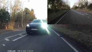 GF57 YZV - Close Pass of Cyclist