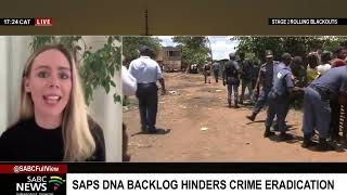 Reduction of DNA backlog at SAPS forensic laboratories: Alicia Jooste