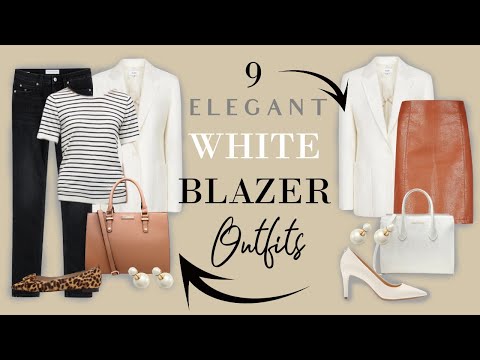 Video: Sådan bæres en hvid blazer: 13 trin (med billeder)