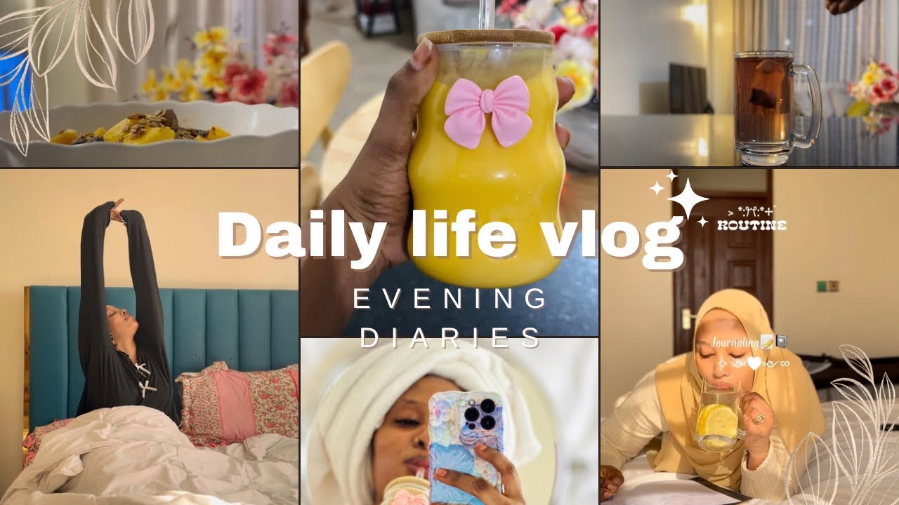 Daily diaries of a Kenyan muslim girl~cozy night☕️🫖,cooking,mothers day gift unboxing,chill time