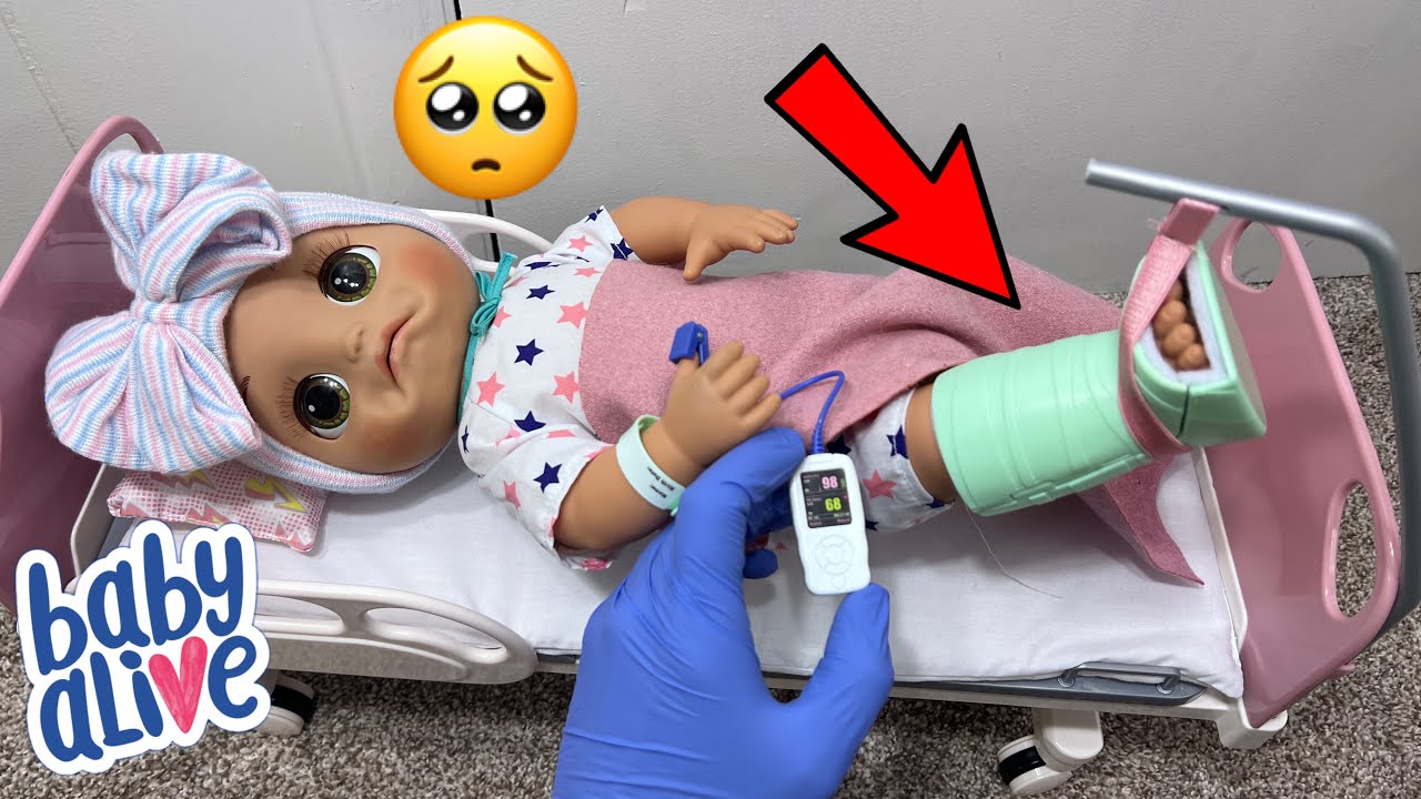 Lexi Baby Baby Alive Real as Can Be Lexi goes to Hospital 🏥 - YouTube