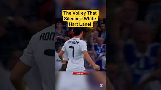 The Volley That Silenced White Hart Lane! #ronaldo #ucl #realmadrid