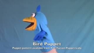 how to make a flying bird puppet 3