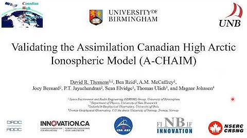 Validation of A-CHAIM: Presentation at the 2022 COSPAR Scientific Assembly