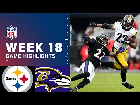 Steelers vs. Ravens Week 18 Highlights | NFL 2021 - YouTube