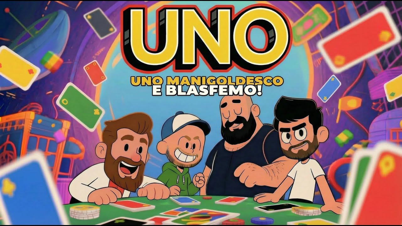 Una partita di UNO Natalizia 🎄al limite del DIVINO! (UNO Gameplay) con @ilpier7975
