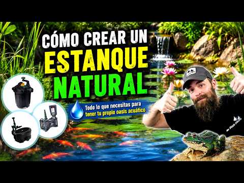 HOW TO CREATE A NATURAL POND 🌿💧 | Everything you need to have your own aquatic oasis