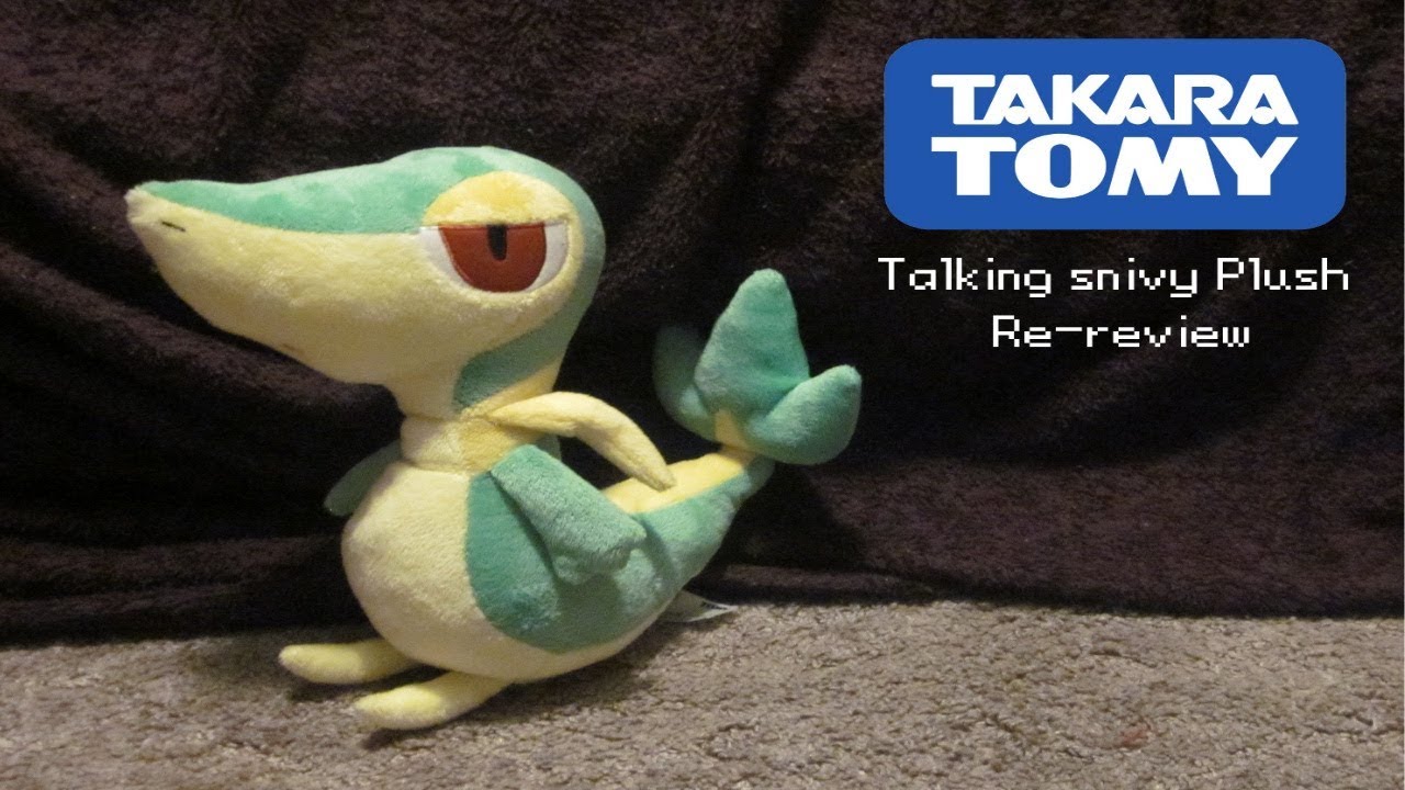 talking snivy plush