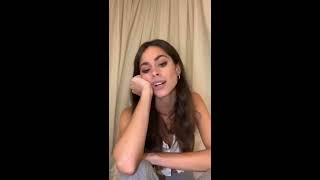 Tini Stoessel - Instagram LIVE (04/11/19)