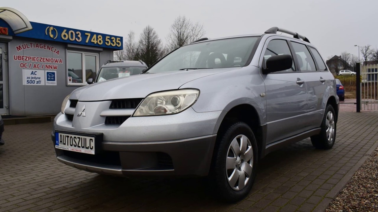 Mitsubishi Outlander 2.0 Benzyna 2006 rok YouTube