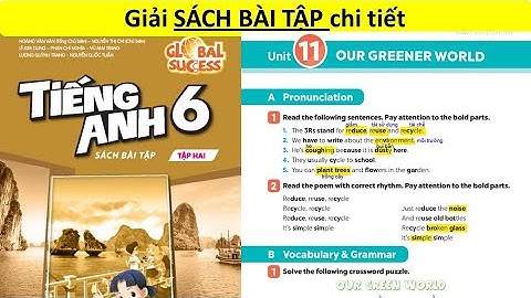 Sách mềm bài tập tiếng anh lớp 6 tập 1 năm 2024