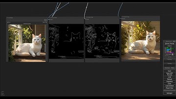 ComfyUI SDXL controlnet canny edge vs canny