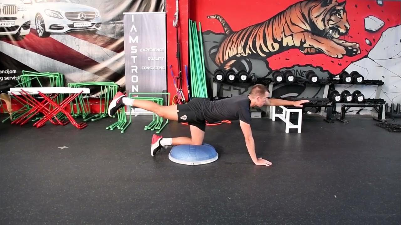 BOSU Exercises for a Stronger Back and Low Back Try These Moves Today