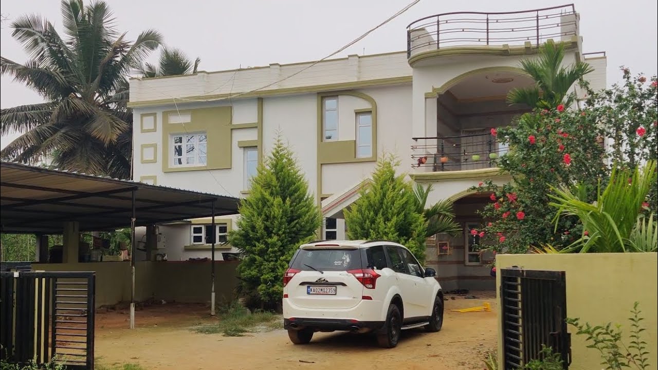 Independent House for sale Hesaraghatta 6000 Sqft Borewell 1.5Cr