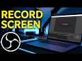 How To Record Screen With OBS Studio (Beginner Tutorial)