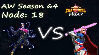 Mcoc aw node 18 R3 Bastion VS R4 Captain Britain