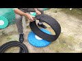 Como fazer telha de pneu