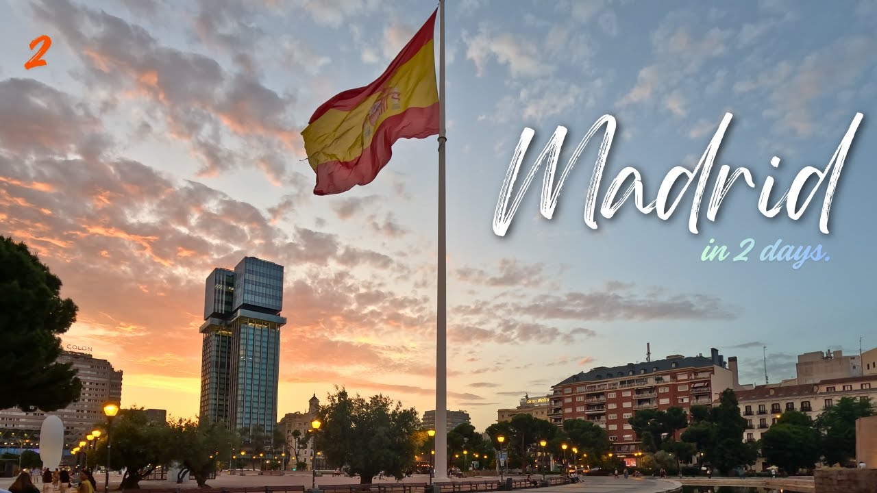 Ambient Madrid Walk | City Centre, Almudena Cathedral 🇪🇸 (4K)