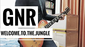 Guns N' Roses - Welcome To The Jungle (Guitar Solo cover)