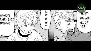 Tokyo Revengers Manga Draken Meet Mitsuya The Dragon And The Karubi-Don