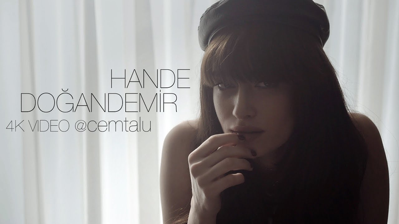 Hande Doğandemir  ile özel çekimden (Engin Evin'in Sana Muhtacım parçasıyla)