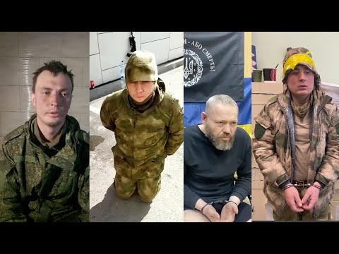 Видео: Русские солдаты массово сдаются в плен и плачут. Большая нарезка
