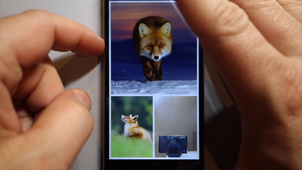 Create a slideshow in Photos App with iPhone