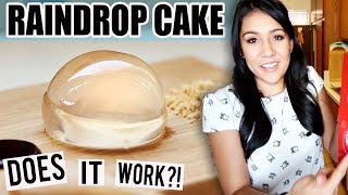 Raindrop Cake - Does It Work? -