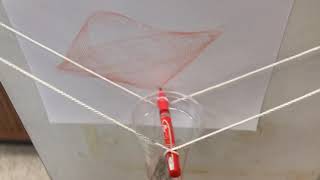 Coupled pendulum Harmonograph 2020