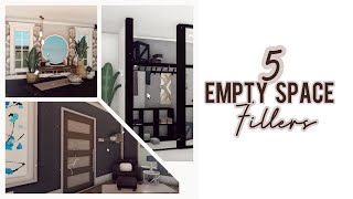 5 Ways To Fill Empty Space | Bloxburg Hacks |