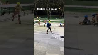 Skating 6-8 years group #viral #skating #inlineskate #shorts