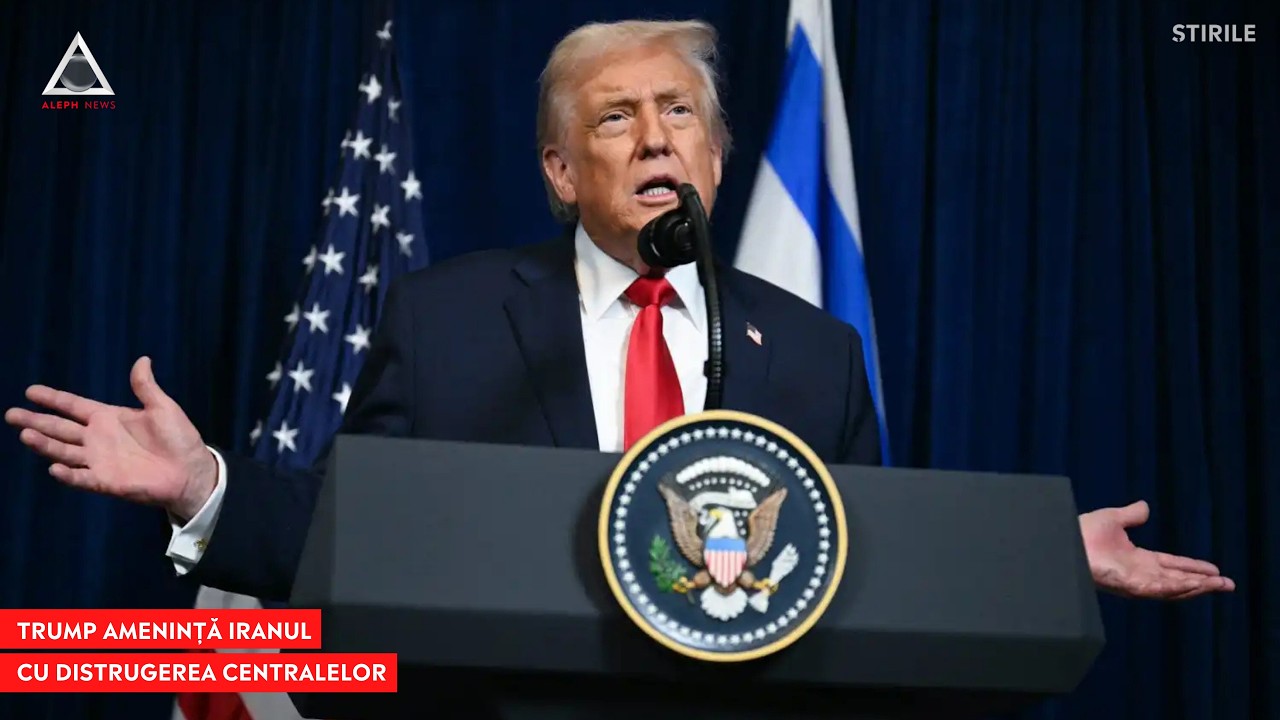 ATENȚIE: Trump amenință din nou Iranul cu distrugerea „podurilor și centralelor electrice”
