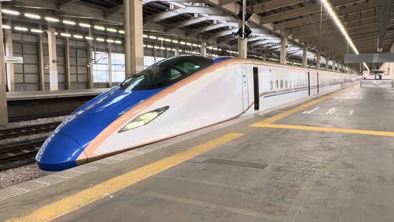 【首都圏30番！】越後湯沢駅 13番線 とき322号 東京行き