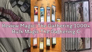 Review Magic: The Gathering 1000+ Bulk Magic The Gathering Cards MTG [Toy]
