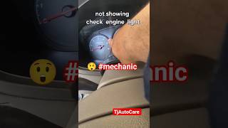 #mechanic 😲 not showing  check  engine light #shorts #viral #video