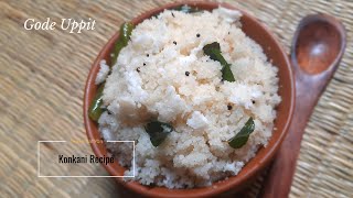 Gode Uppit | Sweet Upma | Authentic Konkani Breakfast/Snack | Konkani Recipe