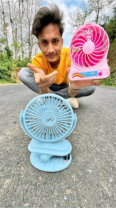 Mini two cooling fan unboxing