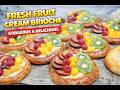 I Tried Making Fruit Cream Brioche at Home… It Turned Out INSANE 🤯