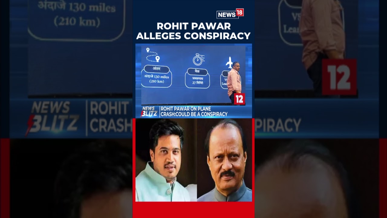 «Это был саботаж!» Рохит Павар представил доказательства смерти Аджита Павара, представленные в в...