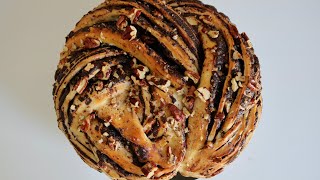 Babka : brioche tressée au chocolat