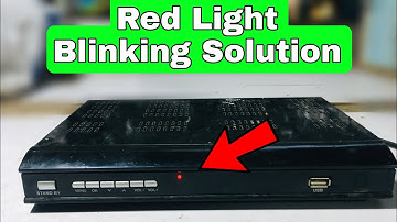 Receiver Red Light Blinking Repair | Simple Steps | Echolink & Star track