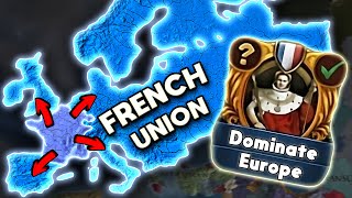 UNITE Europe with THIS strategy as FRANCE! EU4 France Guide 2024