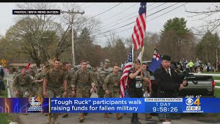 Fallen Soldiers And First Responders Honored With 'Tough Ruck' Walk In Concord