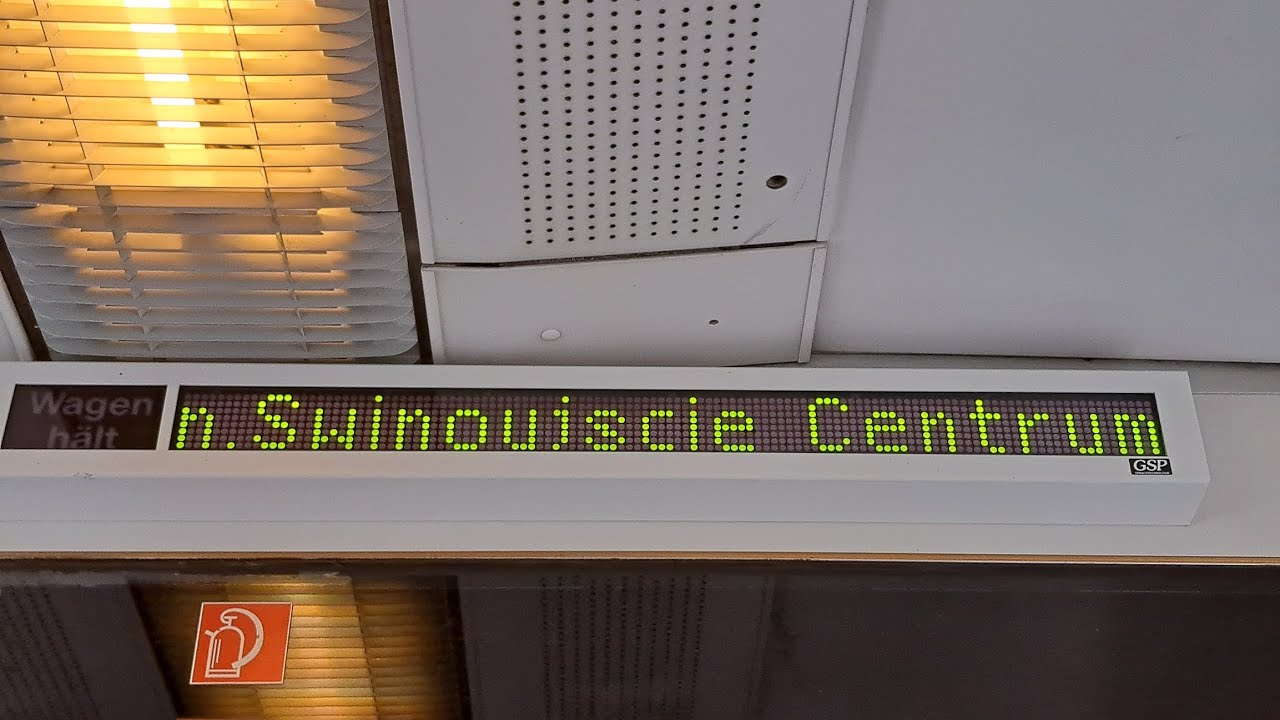 UBB Ansagen von Wolgast nach Swinoujscie Centrum (Swinemünde)