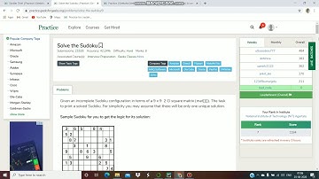 1.Sudoku Solver| code| step by step explanation|Backtracking|Harshit jain