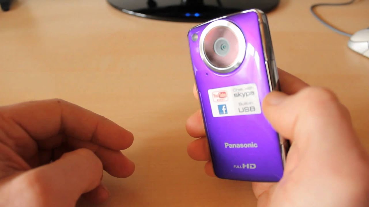 Panasonic HM-TA1 Pocket Full HD Camcorder Video Review + Test